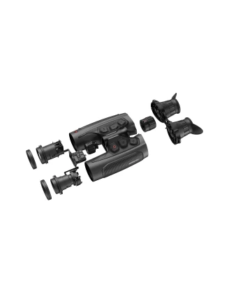 Lornetka termowizyjna termowizor HIKMICRO Habrok 4K HH35L 2.0 LRF + dwa iluminatory 850/940 nm