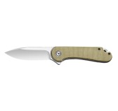 Nóż składany Civivi Elementum C907S olive micarta