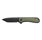 Nóż składany Civivi Elementum C907T-E green micarta