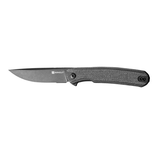 Nóż składany Sencut - Mrocznie zielona micarta canvas