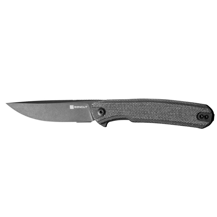 Nóż składany Sencut - Mrocznie zielona micarta canvas