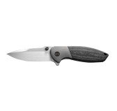 Nóż składany WE Knife Nitro Mini WE22015-3 gray / black micarta