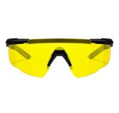 Okulary Wiley X Saber Advanced 300 pale yellow, czarne oprawki