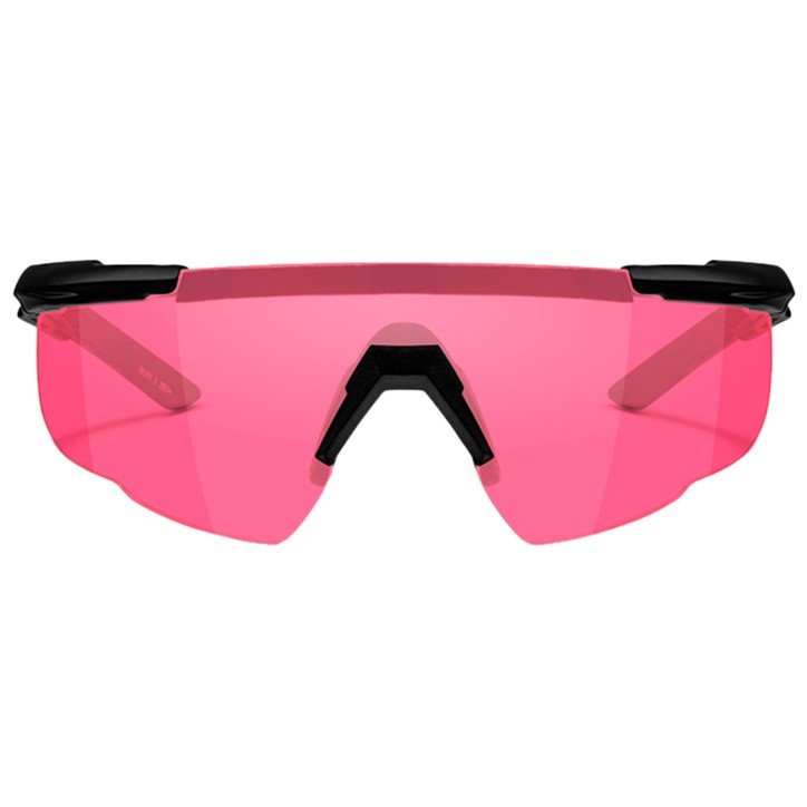 Okulary Wiley X Saber Advanced - wermilion, czarne oprawki
