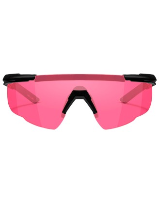 Okulary Wiley X Saber Advanced - wermilion, czarne oprawki