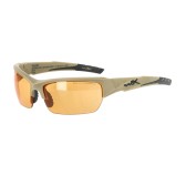 Okulary Wiley X Valor 2.5 CHVAL06T grey / clear / light rust, jasnobrązowe oprawki Okulary Wiley X Valor 2.5 CHVAL06T grey / clear / light rust, jasnobrązowe oprawki