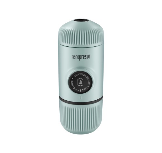 Ekspres do kawy Wacaco Nanopresso Arctic Blue z etui