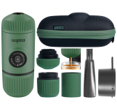 Podróżny ekspres Wacaco Nanopresso Moss Green z etui Podróżny ekspres Wacaco Nanopresso Moss Green z etui