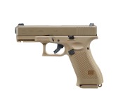 Replika pistolet ASG Glock 19X 6 mm coyote green gas