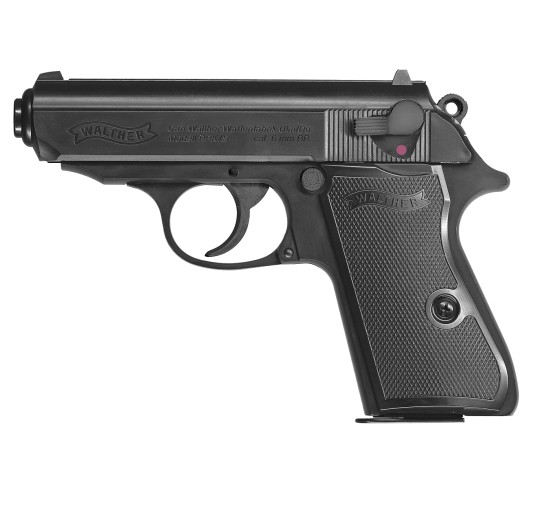 Replika pistolet ASG Walther PPK/S 6 mm sprężynowa