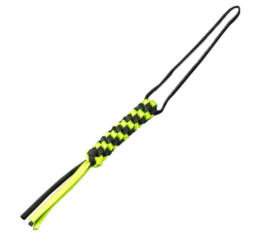 Smycz paracord WE Knife A-03A: zielono-czarna, stylowa i wytrzymała!