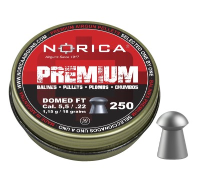 Śrut Norica Domed Premium FT 5,5 mm 250 szt.