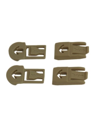 System mocowania Wiley X RAS jasnobrązowy - solidne akcesoria, które zaspokoją Twoje potrzeby!