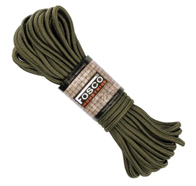 Sznur Fosco 5 mm 15 m oliwkowy - idealne akcesorium!