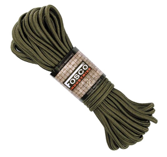 Sznur Fosco 5 mm 15 m oliwkowy - idealne akcesorium!