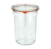 Słoik Weck Mold z pokrywką, uszczelką i 2 zapinkami 850 ml, 6 szt