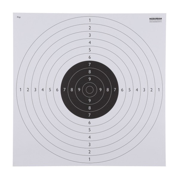 Tarcza strzelecka TS-2 Psp - pakiet 50 szt. pistolet sportowy
