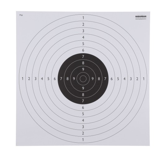 Tarcza strzelecka TS-2 Psp - pakiet 50 szt. pistolet sportowy
