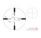 Luneta celownicza Vortex Crossfire II 1-4x24 30 mm V-Brite