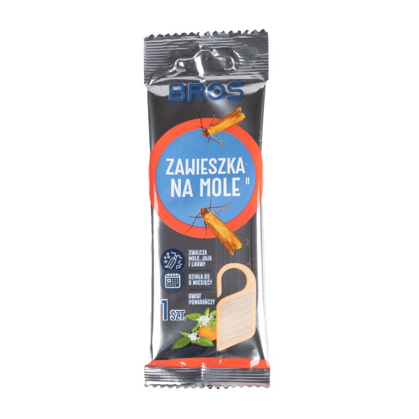 Zawieszka Bros na mole, kwiat pomarańczy