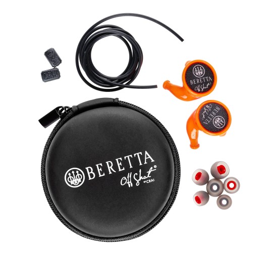 Zestaw słuchawkowy Beretta Mini HeadSet Comfort Plus pomarańczowe

