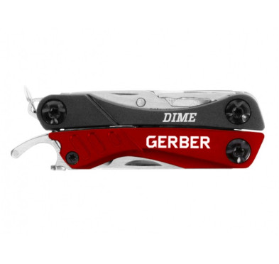 Multitool Gerber Dime czerwony