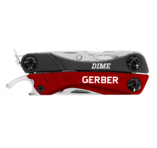 Multitool Gerber Dime czerwony