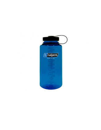 Butelka Nalgene Wide Mouth 1 l niebieska z szerokim wlewem