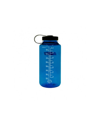 Butelka Nalgene Wide Mouth 1 l niebieska z szerokim wlewem