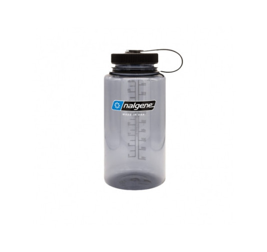 Butelka Nalgene Wide Mouth 1 l szara z szerokim wlewem