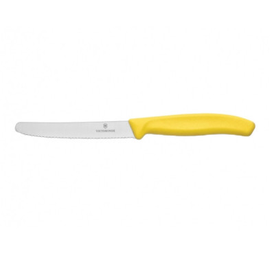 Nóż do pomidorów Victorinox ząbkowany 11cm żółty 6.7836.L118