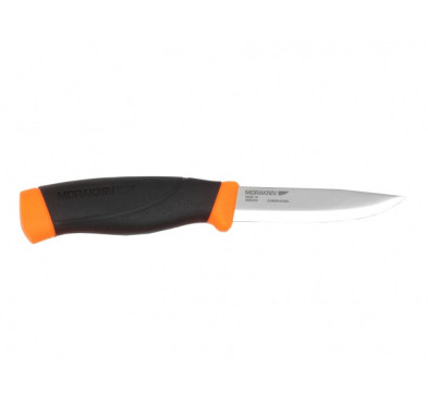 Nóż Morakniv Companion F Heavy Duty pomarańczowy stal węglowa