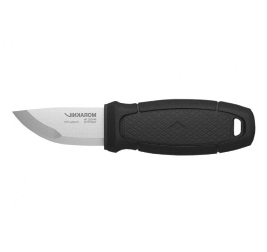 Nóż Morakniv Eldris czarny z zestawem Neck Knife stal nierdzewna