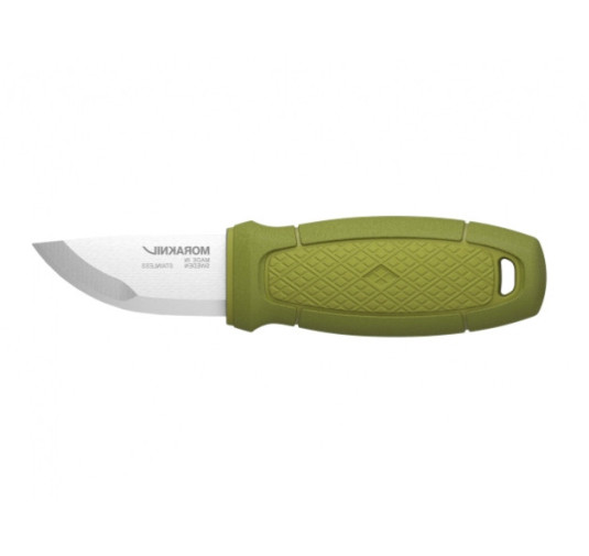 Nóż Morakniv Eldris oliwkowy z zestawem Neck Knife stal nierdzewna